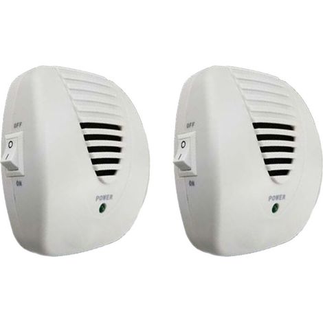 Les répulsifs anti-insectes à ultrasons intelligents, vendus par lot de deux, sont utilisés dans les chambres, les cuisines et les entrepôts. (1/5)