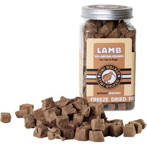 Friandises lyophilisées KIWI WALKER à l'agneau - pour chiens et chats - 90 g