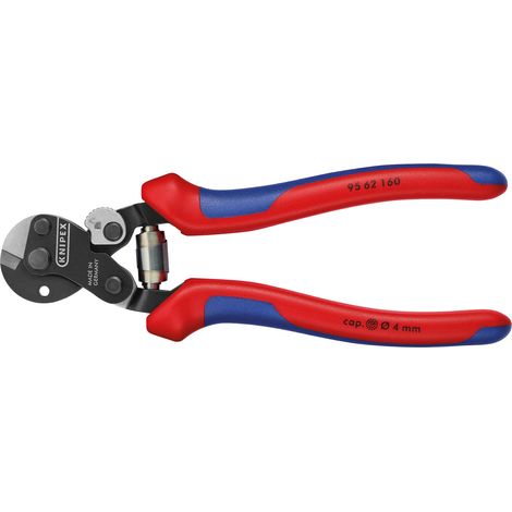 KNIPEX KNIPEX 95 62 160 SB Wire Rope Cutter for High-Strength Wire Rope, 160mm (1/5)