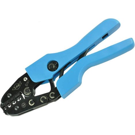 Pince à dénuder Outils de sertissage terminaux non isolés 0.5-16mm², Pince à sertir les cosses de câble (1/3)
