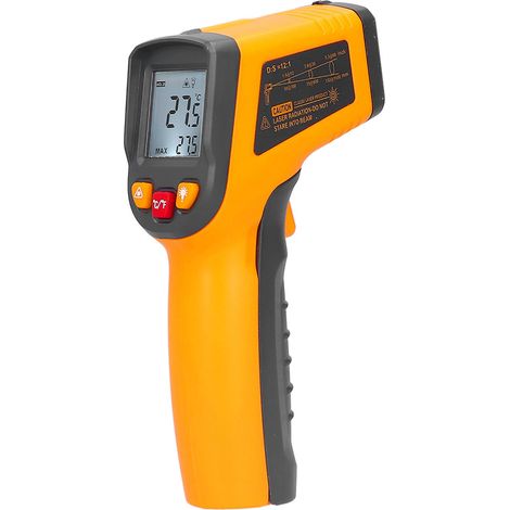 Thermomètre infrarouge industriel T580A, pistolet de mesure de température électronique pour cuisine, sonde thermique sans contact. (1/5)