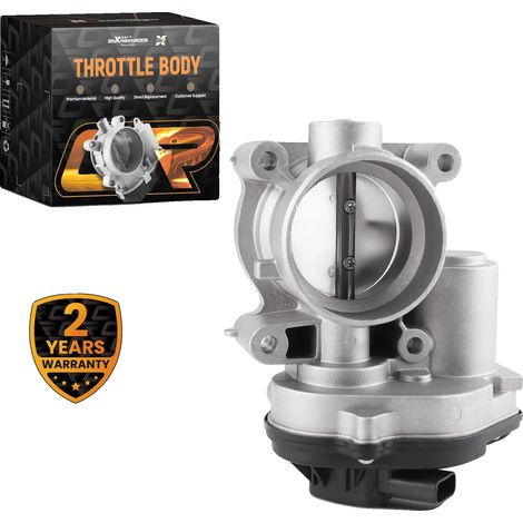 Corps de papillon, Longueur 6,2 pouces, Largeur 4,2 pouces, Hauteur 3,5 pouces, Compatible avec Ford Focus 1.8/2.0/2.3, Flux d'air amélioré pour une réponse optimisée (1/5)