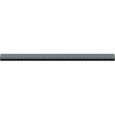 Faretto Lineare LED Binario Magnetico 40W per Barra Lineare Suwis Nero (2700K - 3500K - 4000K)