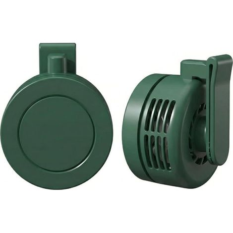 Mini-Ventilator, tragbar, mit Gürtelclip, 3 Geschwindigkeitsstufen, USB-aufladbar, ideal zum Wandern und Campen (1/5)