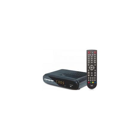 Decoder Majestic 110695 Dec 695T HD Nero - Decodificatore Satellitare HD ad Alta Definizione con Supporto per Codici e Funzioni Avanzate (1/5)