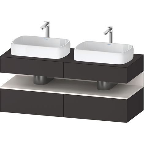 Duravit Collection One Meuble sous-vasque sur console, 2 tiroirs, (1/2)
