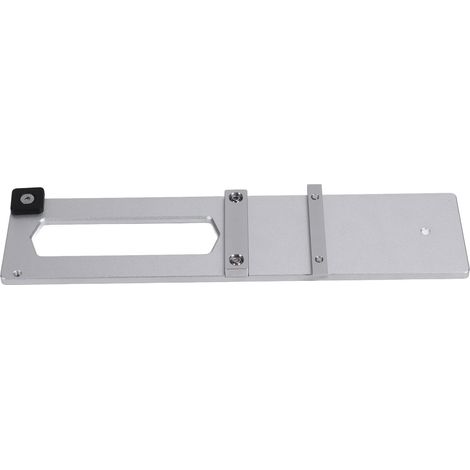 Collier de serrage à angle droit pour rail de guidage en alliage d'aluminium pour le travail du bois et accessoires pour rail de guidage de scie circulaire (1/5)