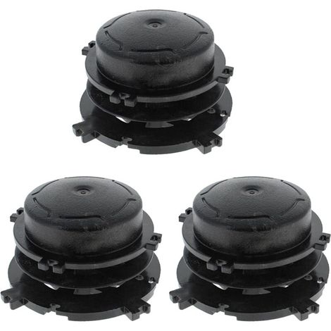 Tête de débroussailleuse pour Stihl FS-AutoCut 36-2 46-2 56-2 – Matériau haute qualité – Lot de 3 bobines de coupe – Remplacement facile - 40037133001 (1/4)