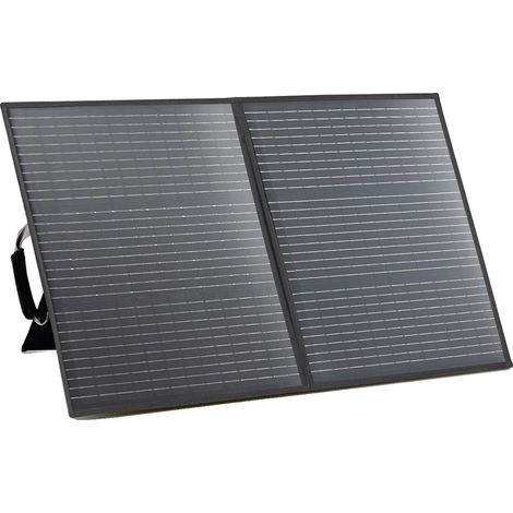 Panel solar, 110 W de potencia, diseño impermeable, panel solar de 110 W (1/2)