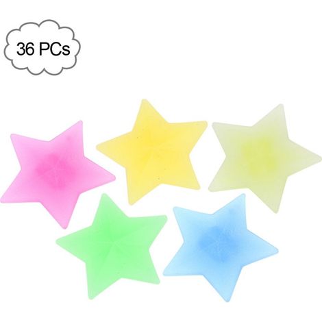 Lot de 36 perles étoiles en plastique pour rayons de vélo, clips décoratifs pour roues enfant, accessoires Spokey vélo (1/5)