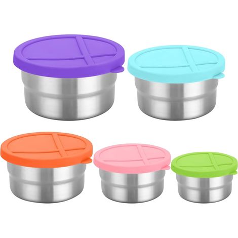 Boîtes De Conservation Alimentaire En Acier Inoxydable - 5 (1/5)