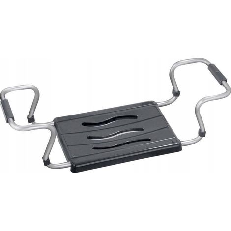 Wenko Secura asiento de bañera blanco cómodo y seguro