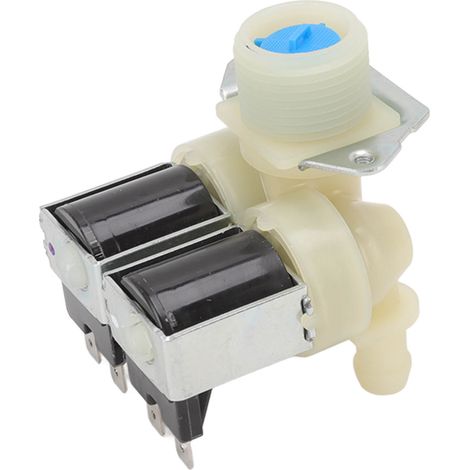 Électrovanne d'arrivée d'eau magnétique à double tête pour lave-linge à tambour Samsung FPS180A 220-240 V