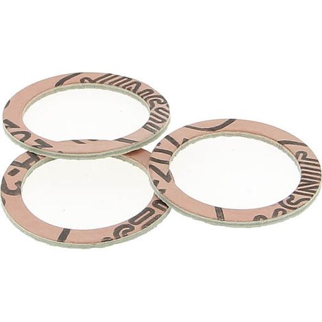 Lot de 25 joints alimentaire sans amiante FNA vert 1"1/2 - 45x35x2mm