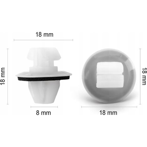 1x clip perni modanature laterali Suzuki Grand Vitara (1/5)