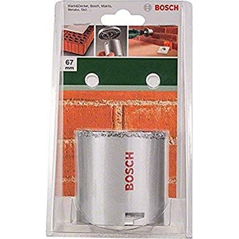 BOSCH - SEGA A TAZZA RIVESTITA IN CARBURO DI TUNGSTENO 67mm (1/4)
