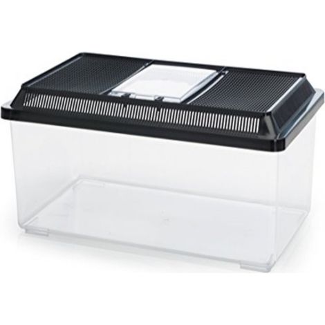 TRADE SHOP - Contenitore Box 21,5x14x14,7cm Terrario Acquario Pesci Animali In Plastica Cod. 203a -