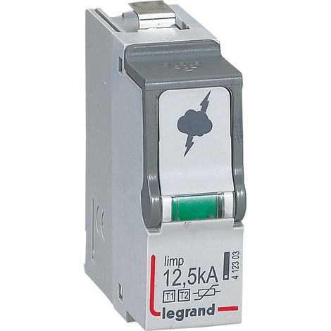 Cartuccia di ricambio per scaricatore Tipo 1+2 12,5kA Legrand - LEG412303