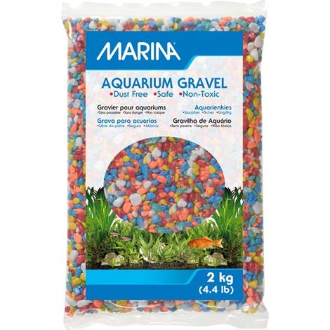 Grava de color para acuarios Marina - 2kg