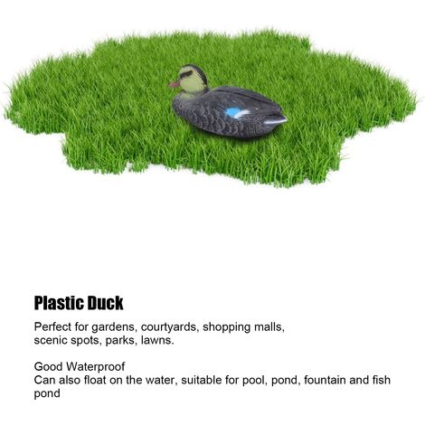 Schwimmende Enten-Dekoration für Garten, Teich oder Pool – 26 cm – Robustes Kunststoff – Dekorativ