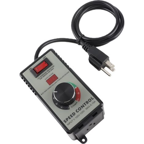 [JAMAIS UTILISÉ]Contrôleur de vitesse progressif haute puissance 4000 W, régulateur de tension portable pour moteurs, outils électriques, meuleuse d'angle, ventilateurs d'extraction, ampoules à filame (1/5)