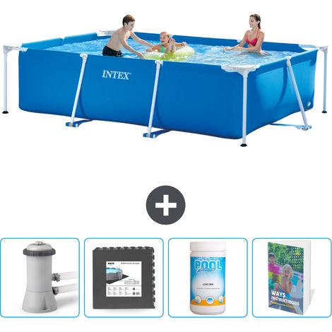Rechteckiger Frame Pool - 300x200x75 cm - 5-teilig SCB125 (1/4)