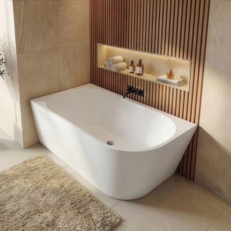 Baignoire autoportante Isia - Badplaats - 170 x 80 x 58 cm - Bai