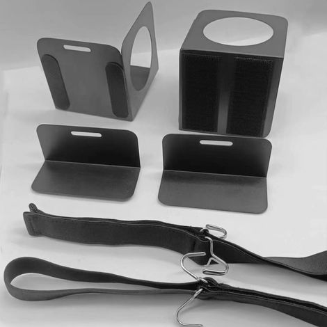 Rangement Coffre de Voiture, Organisateur de coffre,Rangement camping carPour berline, break, SUV(Noir 6pcs) (1/5)