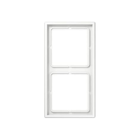 Jung Rahmen 2-fach aws waage/senkrecht LS 982 WW