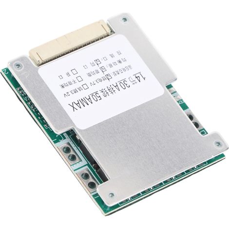 Carte de protection pour batterie lithium 14S 50V 30A (BMS PCB) avec charge d'équilibrage (1/5)