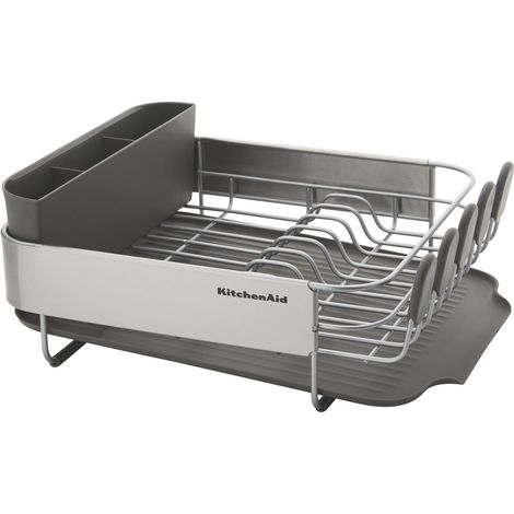 KitchenAid Escurreplatos Compact - Gris carbón