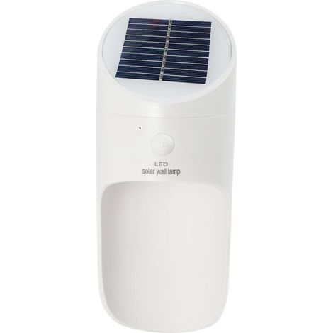 Lampe solaire LED - Applique murale extérieure à détecteur de mouvement, étanche IP65, idéale pour l'éclairage de chemins, jardins, murs et clôtures.-AquaForge (1/5)