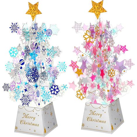 2 sacs cadeaux de Noël réutilisables, en tissu tricoté avec cordon de serrage, dimensions variées, pour poupées et petits présents (1/5)