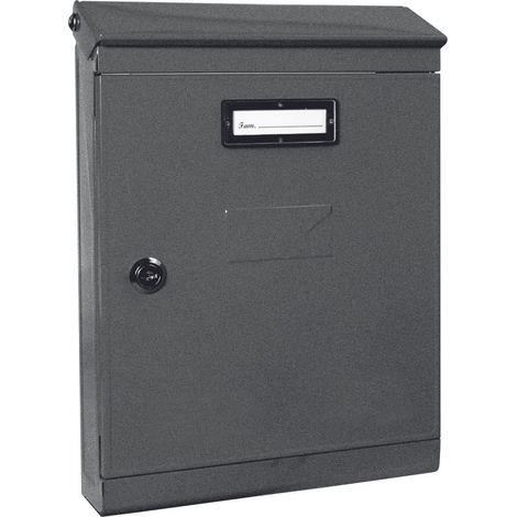 CASSETTA POSTALE EVOLUZIONE ACC 22X7,5X32 CM GRIG- 1,0 pz