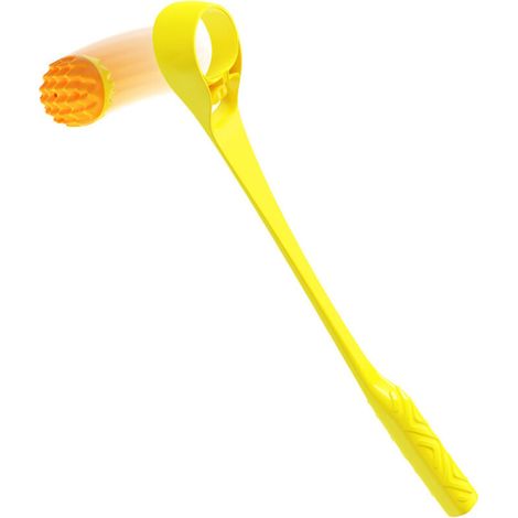Lance-balles pour chien Lance-balles pour chiots en caoutchouc bleu Mains libres Ramassage et lancer, balles moyennes pour chiens (1/5)