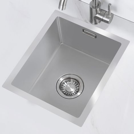 LOMAZOO Évier de cuisine Polaris 3440 en acier inoxydable (1/5)