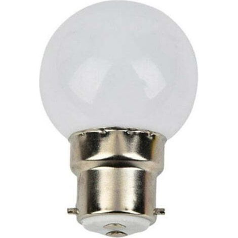 Lot de 30 ampoules LED couleur B22 3 W 240 lm, culot à baïonnette, pour la maison, le bar, les fêtes, la décoration (1/5)