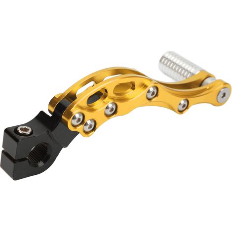 Fußstarterhebel aus hochfester Aluminiumlegierung, universelles Zubehör für Motorräder und Roller, goldfarben. (1/5)