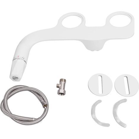 G1/2 Buse de Lavage de Bidet Femme Lavage Pulvrisateur Hygine Fminine Nettoyant pour le Corps Pulvrisateur D'eau Douce ABS Rglage de la Pression de L'eau pour Bb Enceinte Maison (1/5)