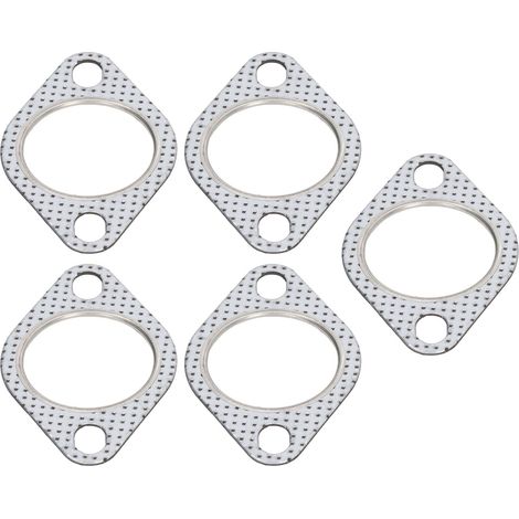Lot de 5 joints de bride de tuyau d'échappement de 2 pouces, haute résistance à la température, pour collecteur turbo et tuyaux de descente (1/5)
