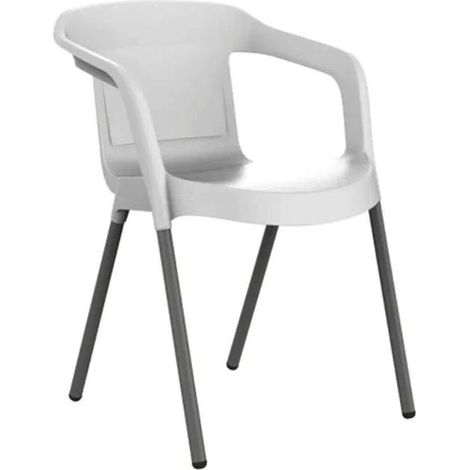 SILLON RESPALDO ALTO MALTA BLANCO