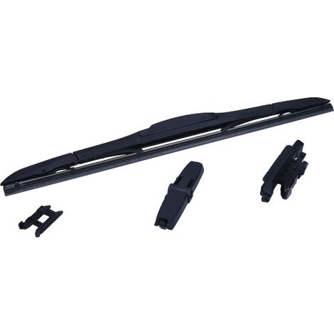 Balai d'essuie-glace Maxgear 400 mm/16 po, 1 pièce, hybride, multi-adaptateurs, 4 adaptateurs = 7 supports (1/2)