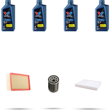 Kit tagliando 3 FILTRI e 4L OLIO compatibile con Suzuki Swift III 1.3 GPL 68kw dal 2008 (1/5)