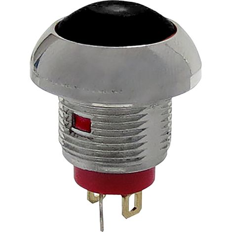 Bouton-poussoir miniature, Momentané lumineux, LED Rouge, Unipolaire à une direction, 200 mA @ 50 V c.c., 500 mA @ ( Prix pour 1 )
