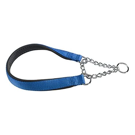 Ferplast DAYTONA CSS Collare a semistrangolo con imbottitura soft. In vari colori e misure.. Variante CSS15/45 - Misure: A: 33-45 cm B: 15 mm - Blu
