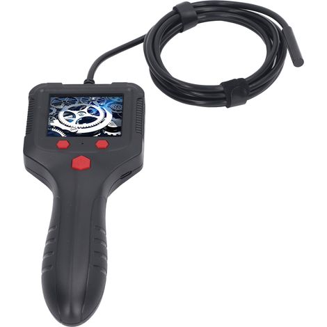 Endoscope Mécanique 8mm avec Écran 2.4 Pouces, Caméra d'Inspection Étanche LED pour Diagnostic Auto et Vérification Plomberie, Câble Flexible 2m (1/5)