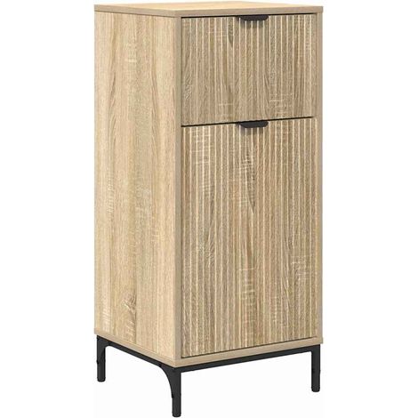 Cabinet de salle de bain Chêne Sonoma 39,5 x 36 x 88 cm CFW506986 (1/5)