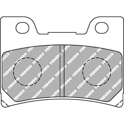 Plaquette de frein Métal Fritté Sinter Grip Road - R90 (1/2)