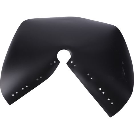 Deflector profesional de acero galvanizado negro para comederos de pájaros, a prueba de ardillas. (1/4)