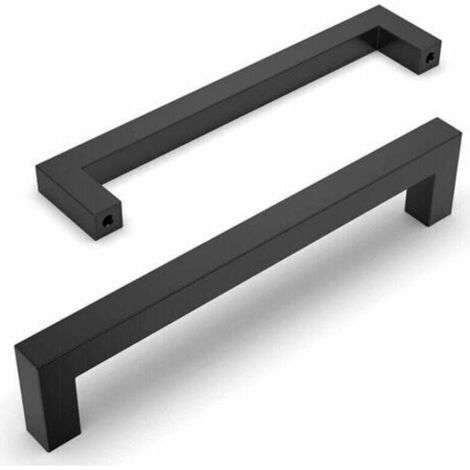 Poignées de meuble en acier inoxydable – Lot de 20, 160 mm, pour placards et portes de cuisine – Vis incluses (1/4)